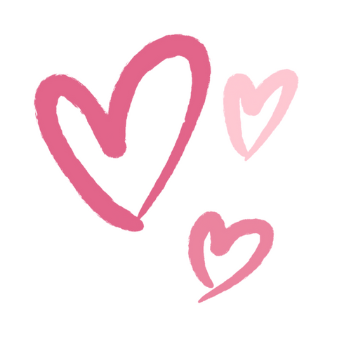 hearts for the galentines gals