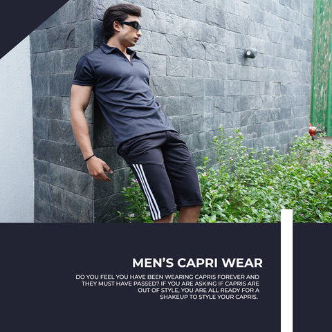 Buy capris for men online in india