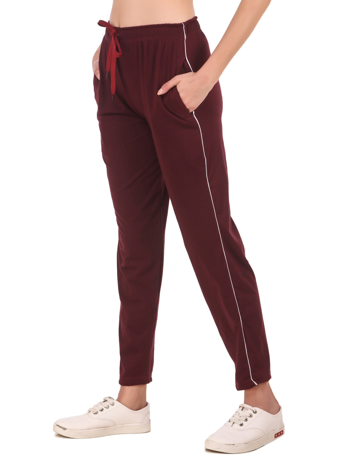 Anywhere Pockets Pleated Track Pants, Women's Sports Pants