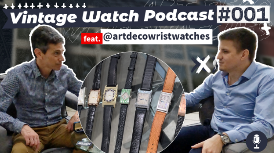 Vintage Watch Podcast YouTube thumbnail