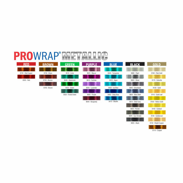 MM-A - PRO WRAP METALLIC FISHING ROD BUILDING THREAD SIZE A 1oz SPOOL –  Sunrise Tackle