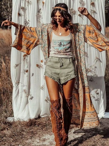 Boho Chic Outfit Ideas for Concert