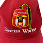 Elf Khurafeh Shriners Circus Worker Red Ball Cap Adjustable Hat