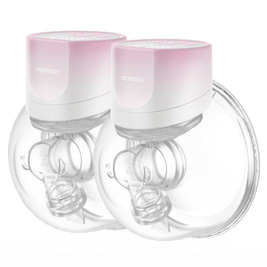 Momcozy Muse 5 Wirelss Breast Pump Hands free, Wearable Breast Pump, Green  1 Pack