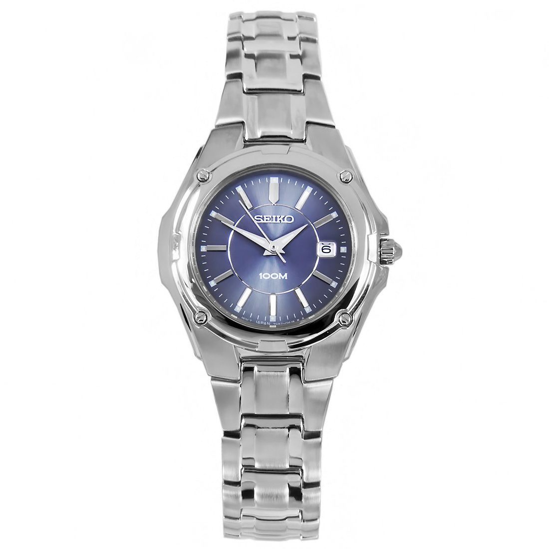 Seiko Quartz Blue Dial – Chapman's Jewelry