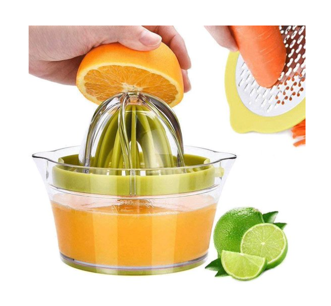 Beoefend Druif Vijf Citruspers 4 in 1 juicer incl. groentesnijder en eierscheider – ByFain