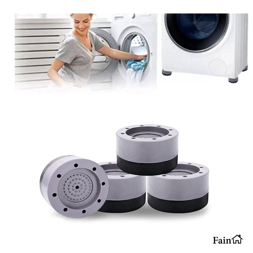 koppeling alliantie Rationalisatie Luxe Trillingsdempers Wasmachine 4 stuks – Extra stevig & antislip – ByFain