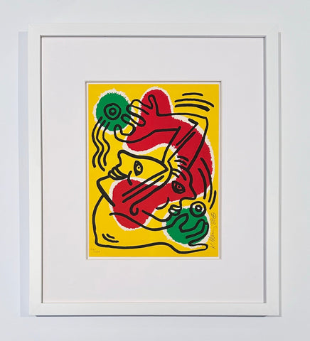 Keith Haring International Volunteer Day 1988