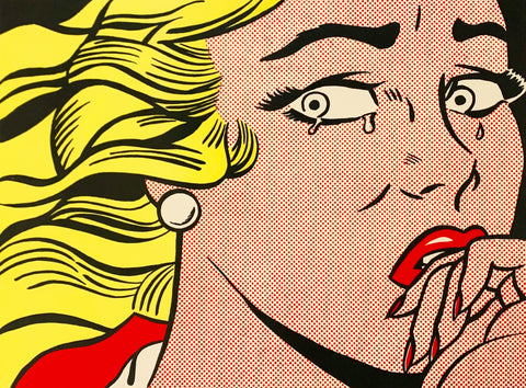 Roy Lichtenstein Crying Girl