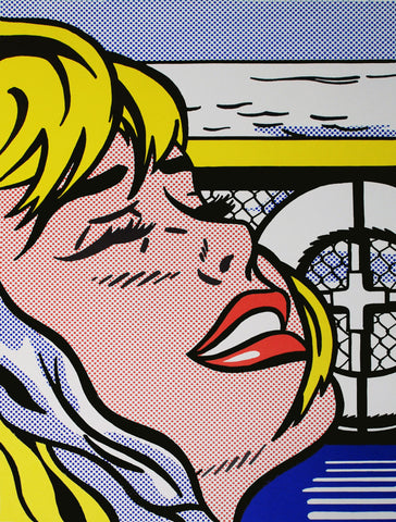 Shipboard Girl by Roy Lichtenstein