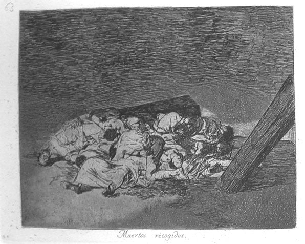 Francisco Goya Harvest of the Dead 1863