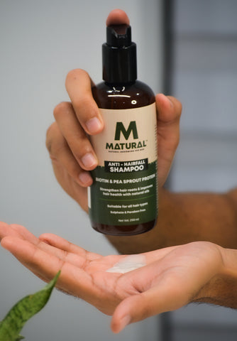 matural hair shampoo for men