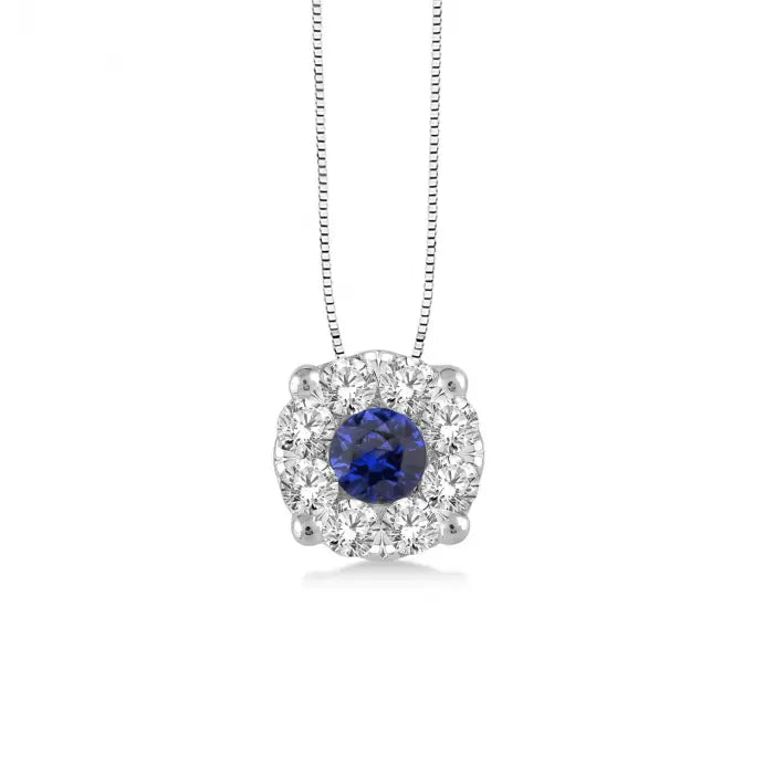 Sapphire necklace