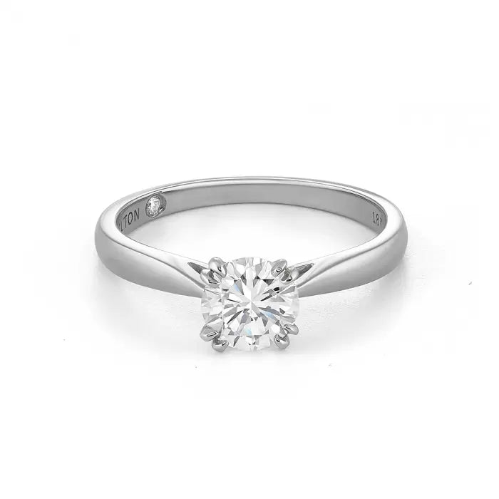 Centennial 18k Gold and 1.01CT Diamond Engagement Ring