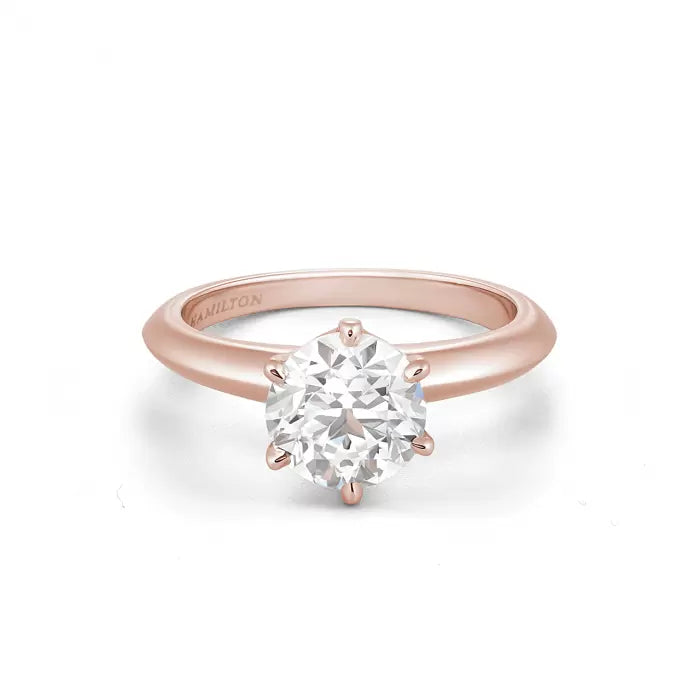 Embrace 18k Rose Gold and 1.50 CT Diamond Engagement Ring