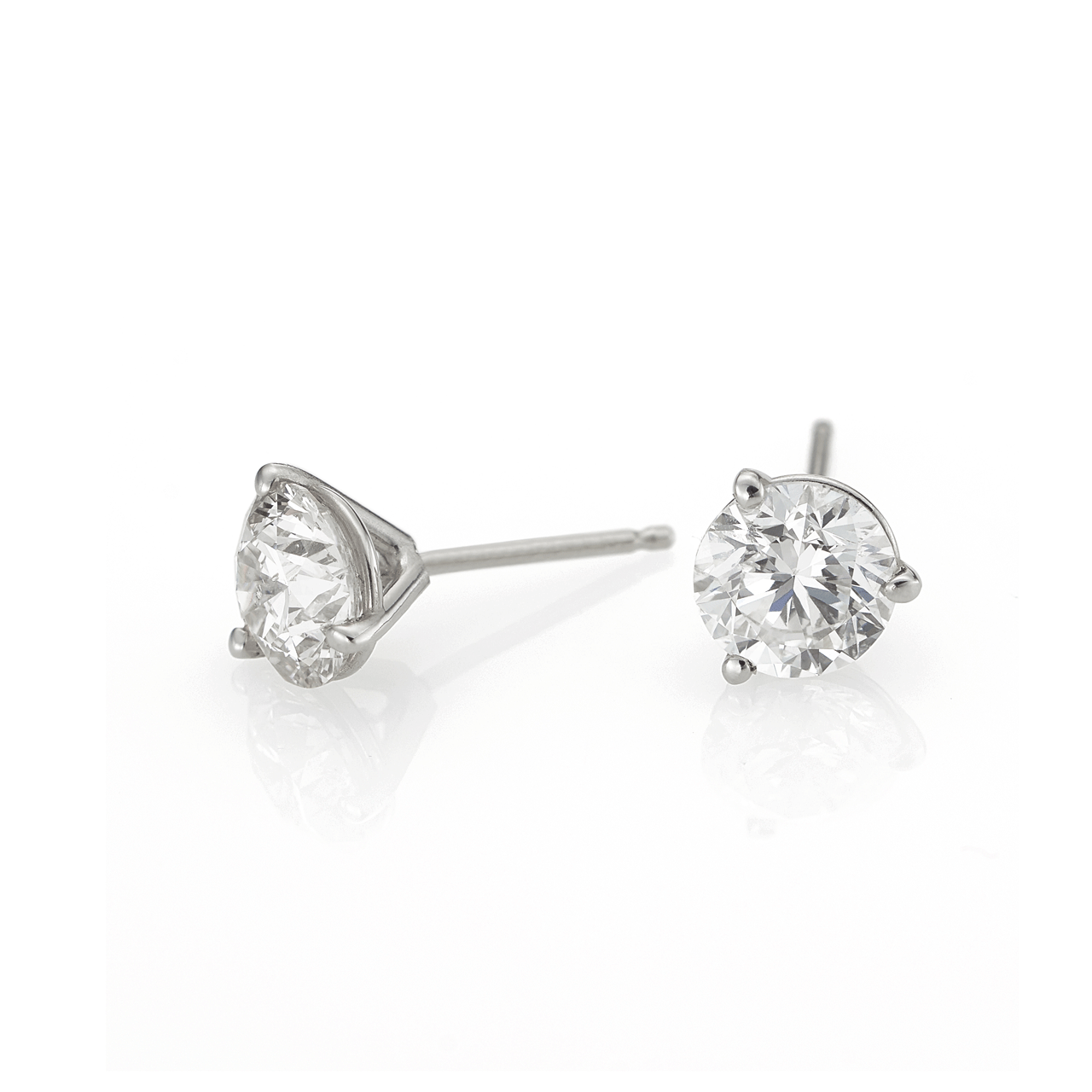 The Hamilton Select Diamond Stud Earrings 1ct