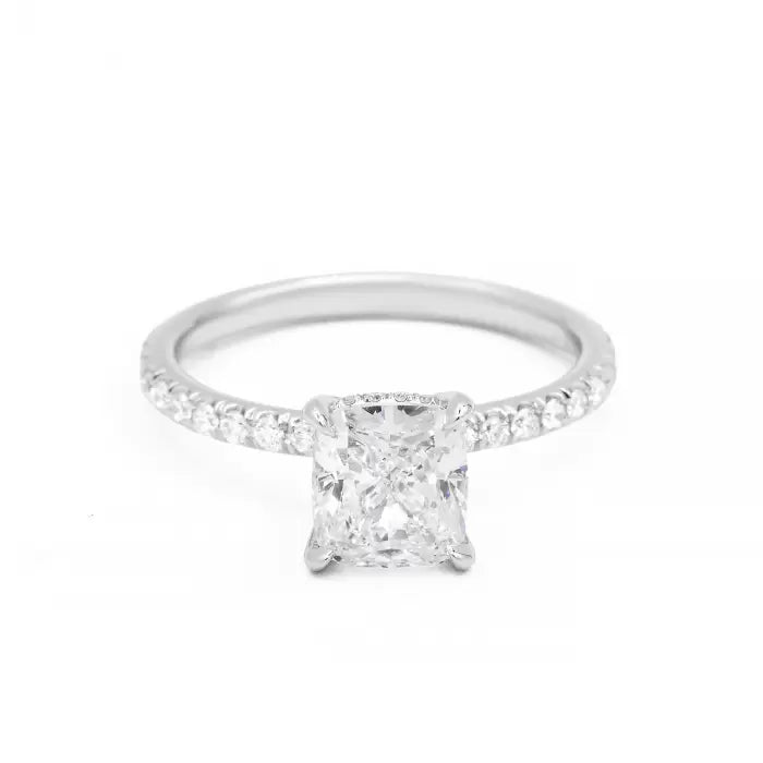 The Hamilton Solitaire Diamond Mounting in Platinum