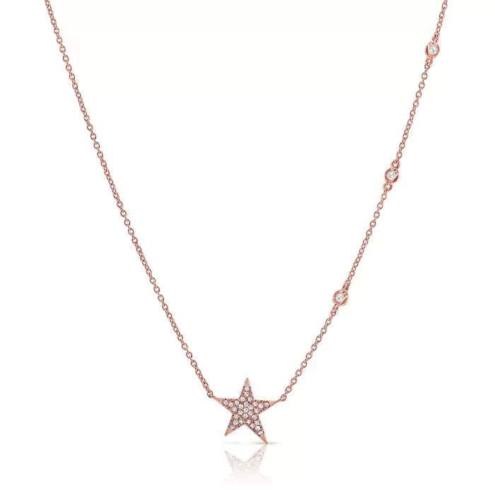 Pink Star Necklace