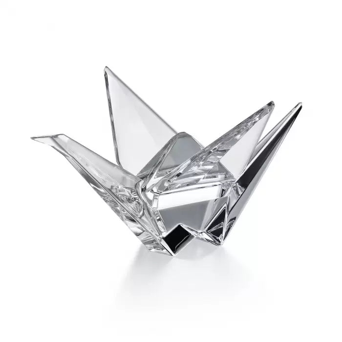 Glass Origami Crane