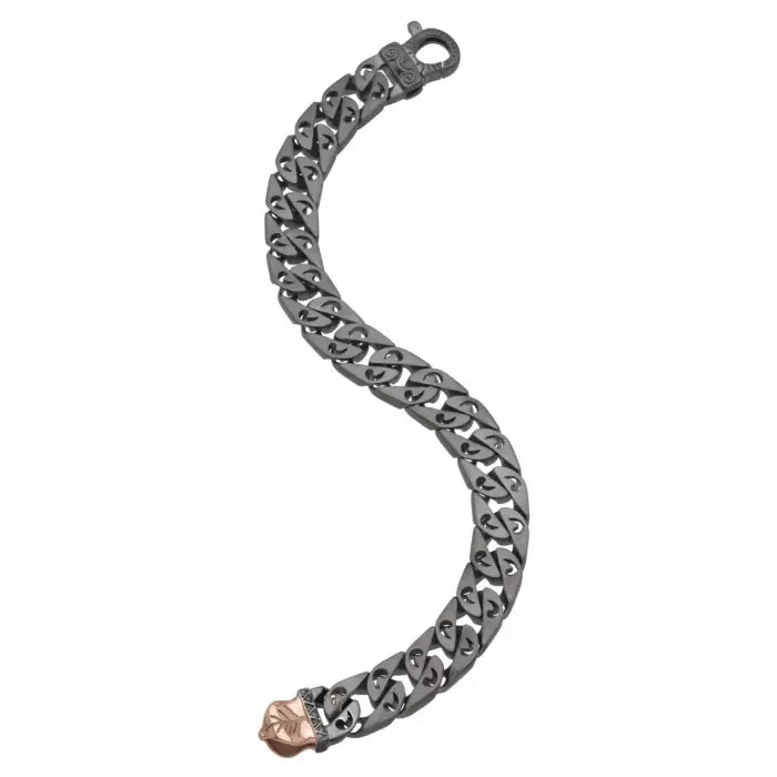 Wide Link Bracelet