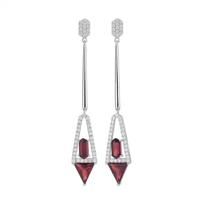 Garnet Earrings