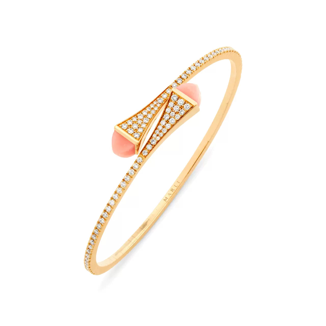 Rose Gold Slip-On Bracelet