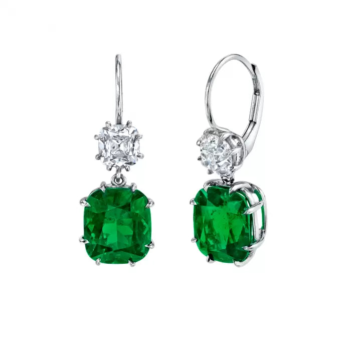 Emerald earrings