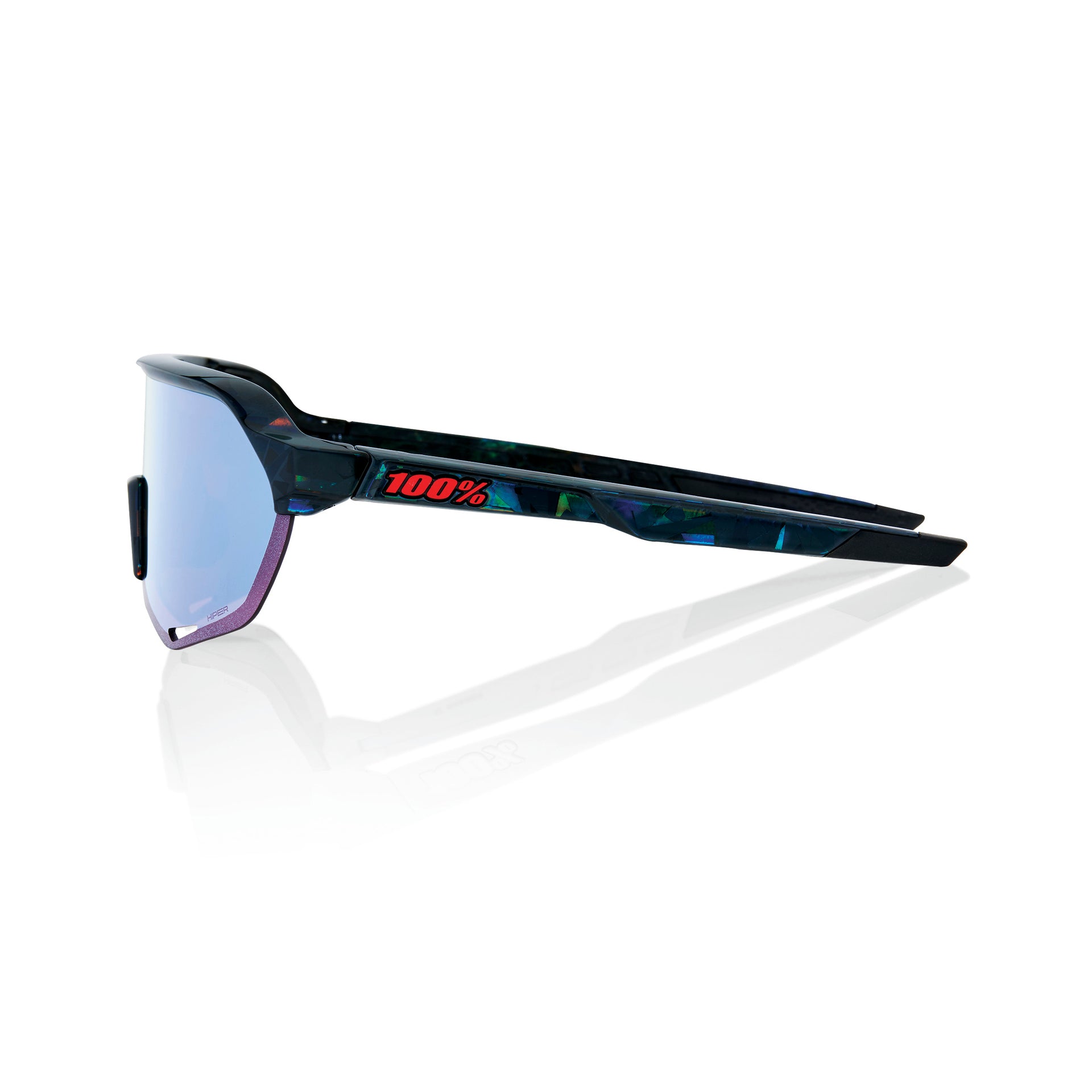 100% S2 Peter Sagan LE Soft Tact Tie Dye / Purple Mirror Glasses