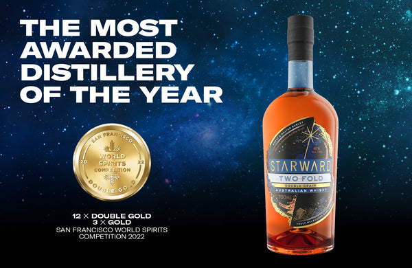 Starward wins The Most Awarded Distillery Of The Year at San Francisco World Spirits Competition 2020