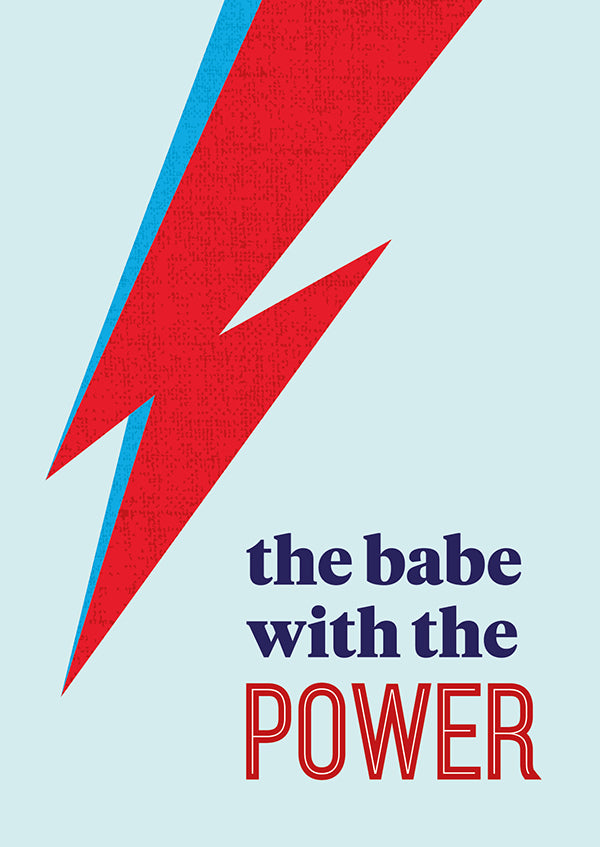 Babe with the power | Printable wall art