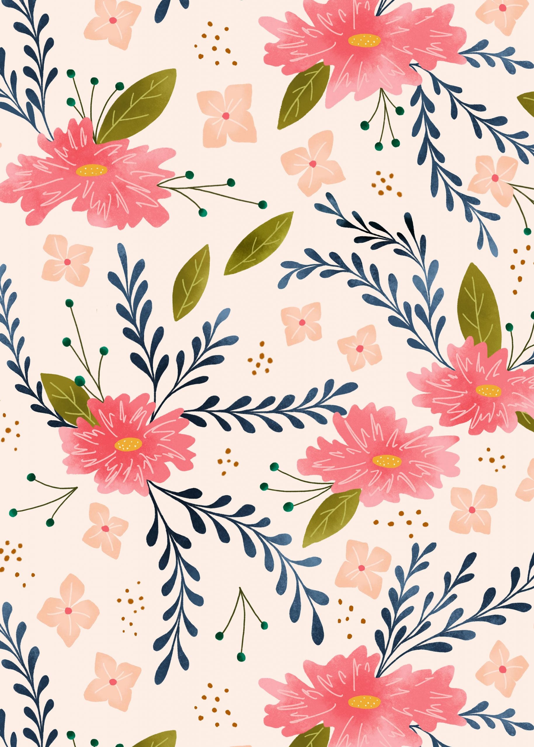 Bloom floral wallpaper - free download for desktop, tablet and phone