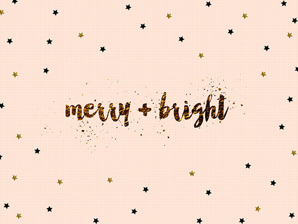 Merry + bright desktop wallpaper