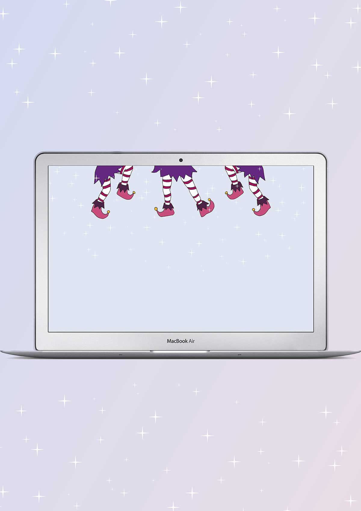 Elf desktop wallpaper - free download for Christmas!