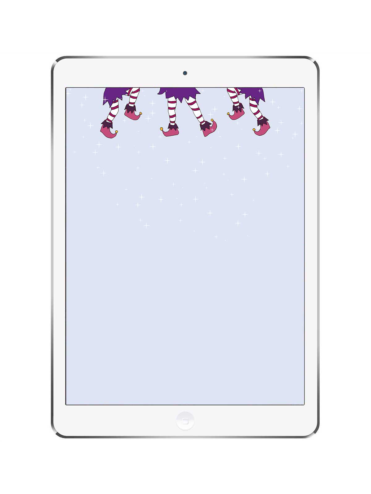 Elf desktop wallpaper - free download for Christmas!
