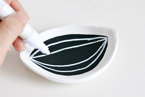 DIY eye shaped clay trinket dishes