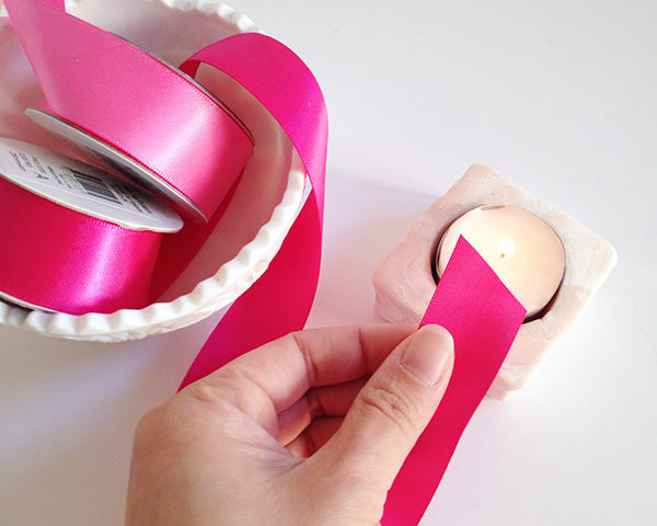 Tips + tricks  How to stop ribbon fraying – makeandtell