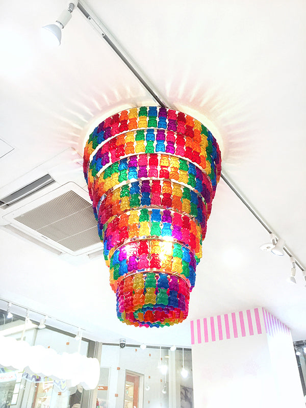 Gummy bear chandelier! Spotted on our babymoon to Japan