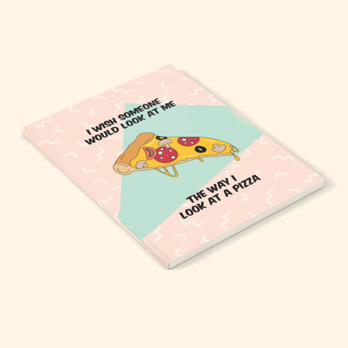 Pizza notebook - Make and Tell on Society6