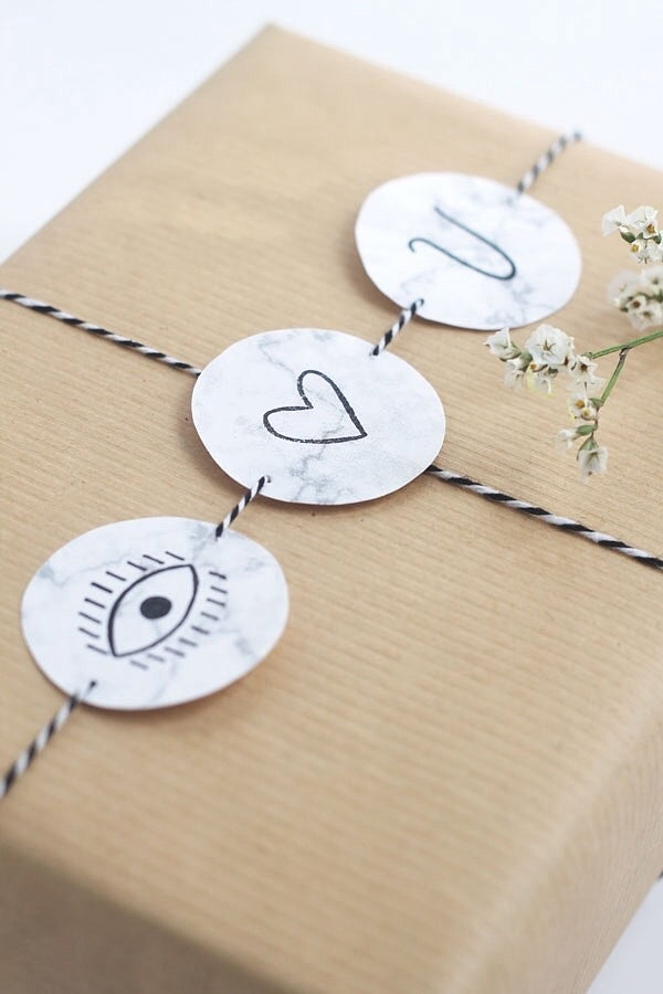 Eye heart you gift tags