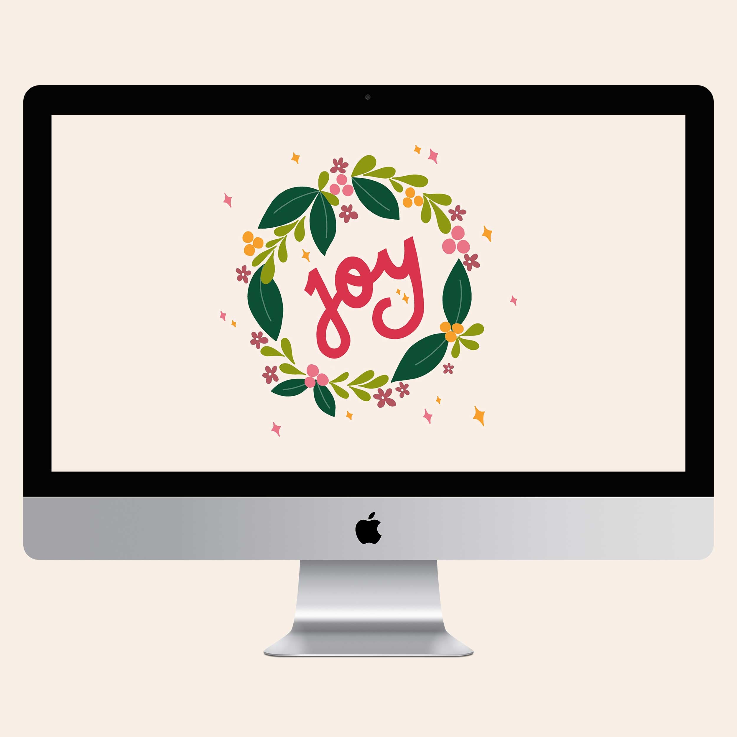 Joy Christmas wallpaper - free download for desktop, tablet and phone