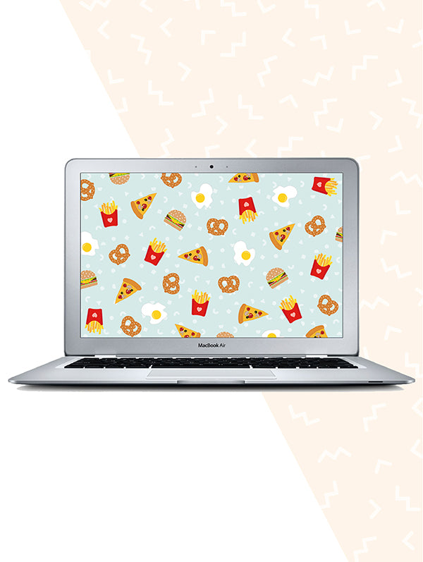 Junk food desktop wallpaper - free download!