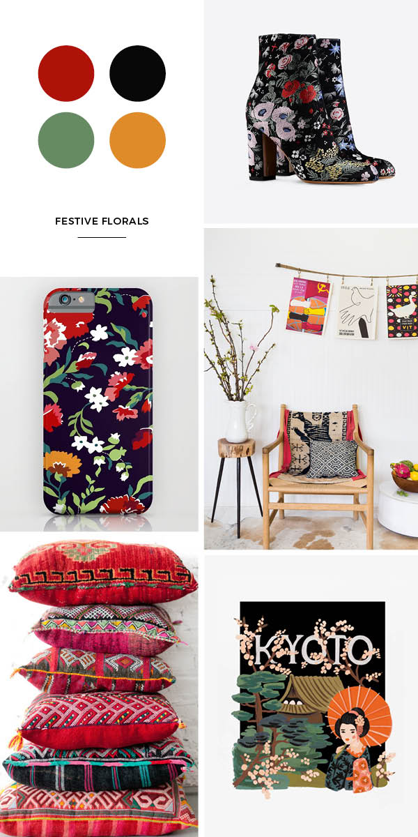 Life in colour | Festive florals