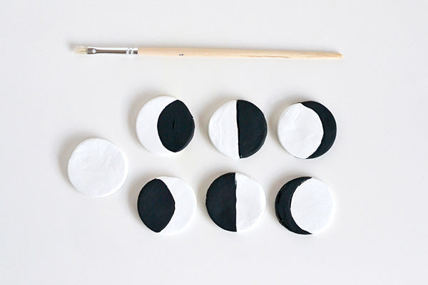 moon phase magnet DIY