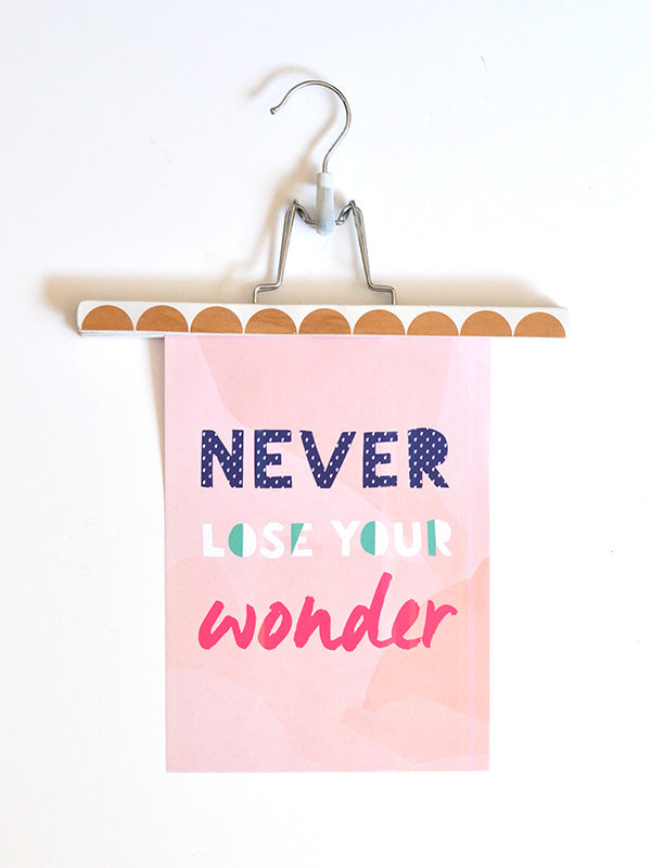 November Print It | Never Lose Your Wonder