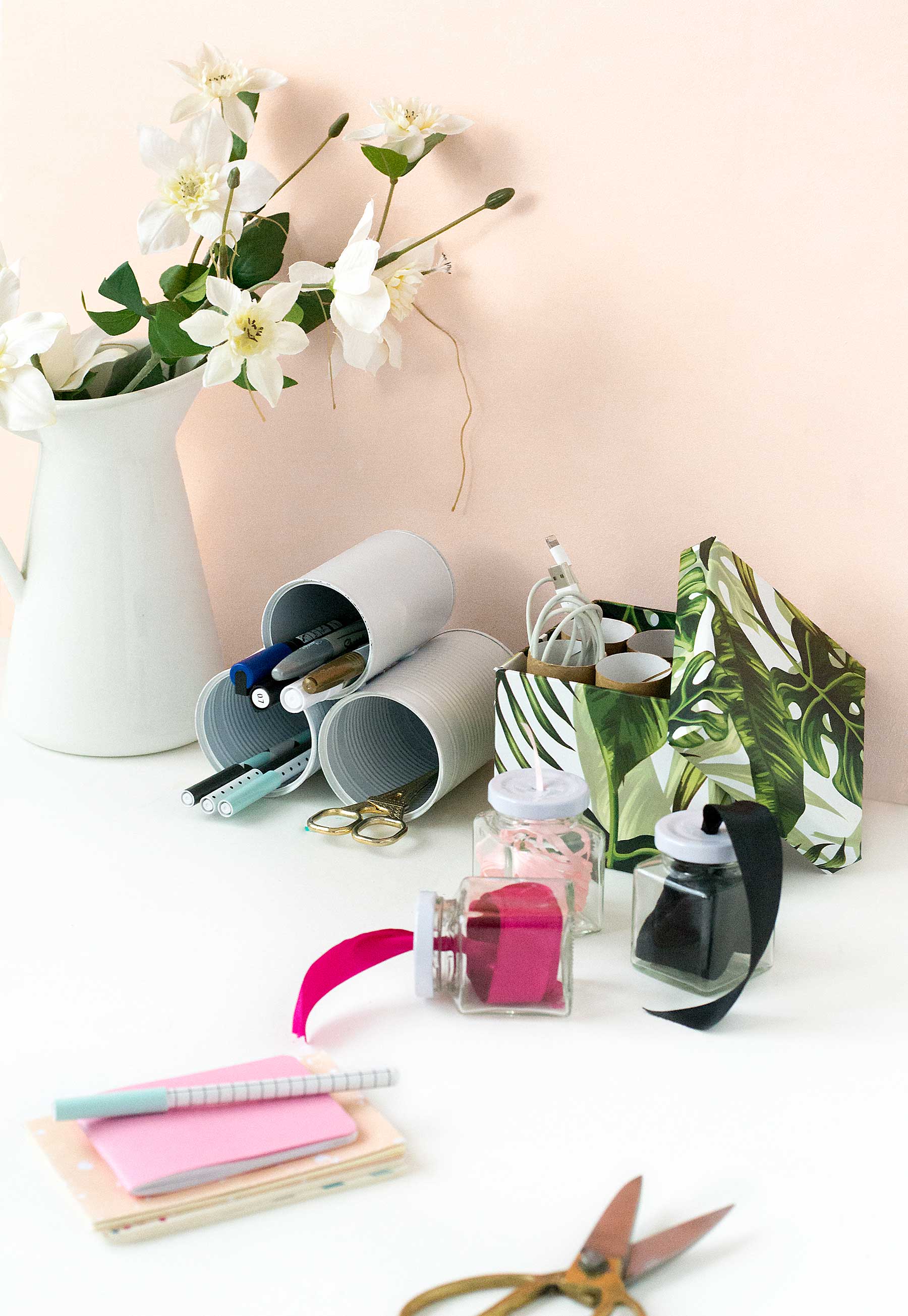 DIY hacks to curb office clutter - Make and Tell for Curbly