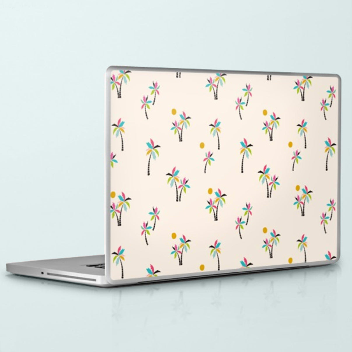 Palm tree laptop skin - Make and Tell on Society6