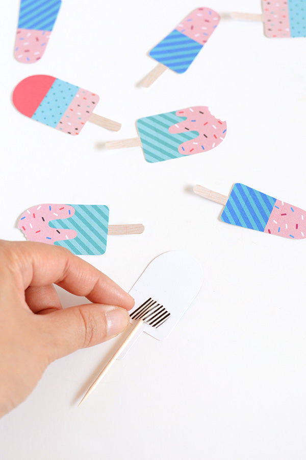 printable popsicle cake toppers