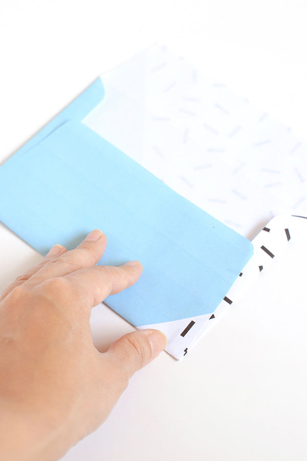 DIY printable patterned envelopes