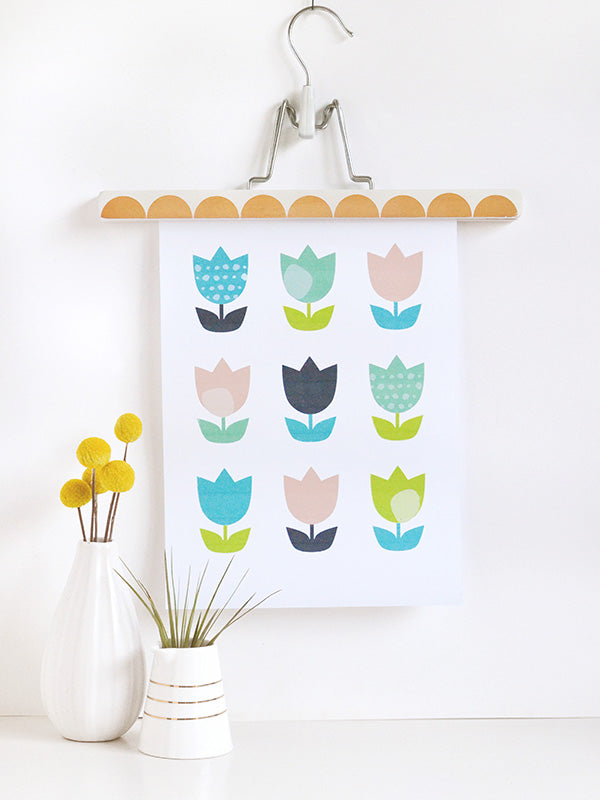 Tulip wall art