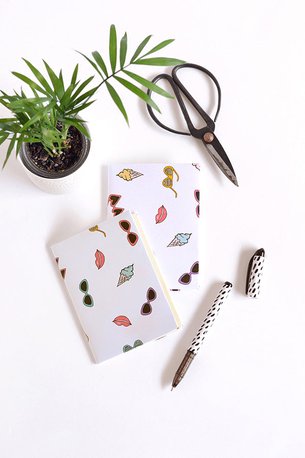 Summer lovin' notebook covers